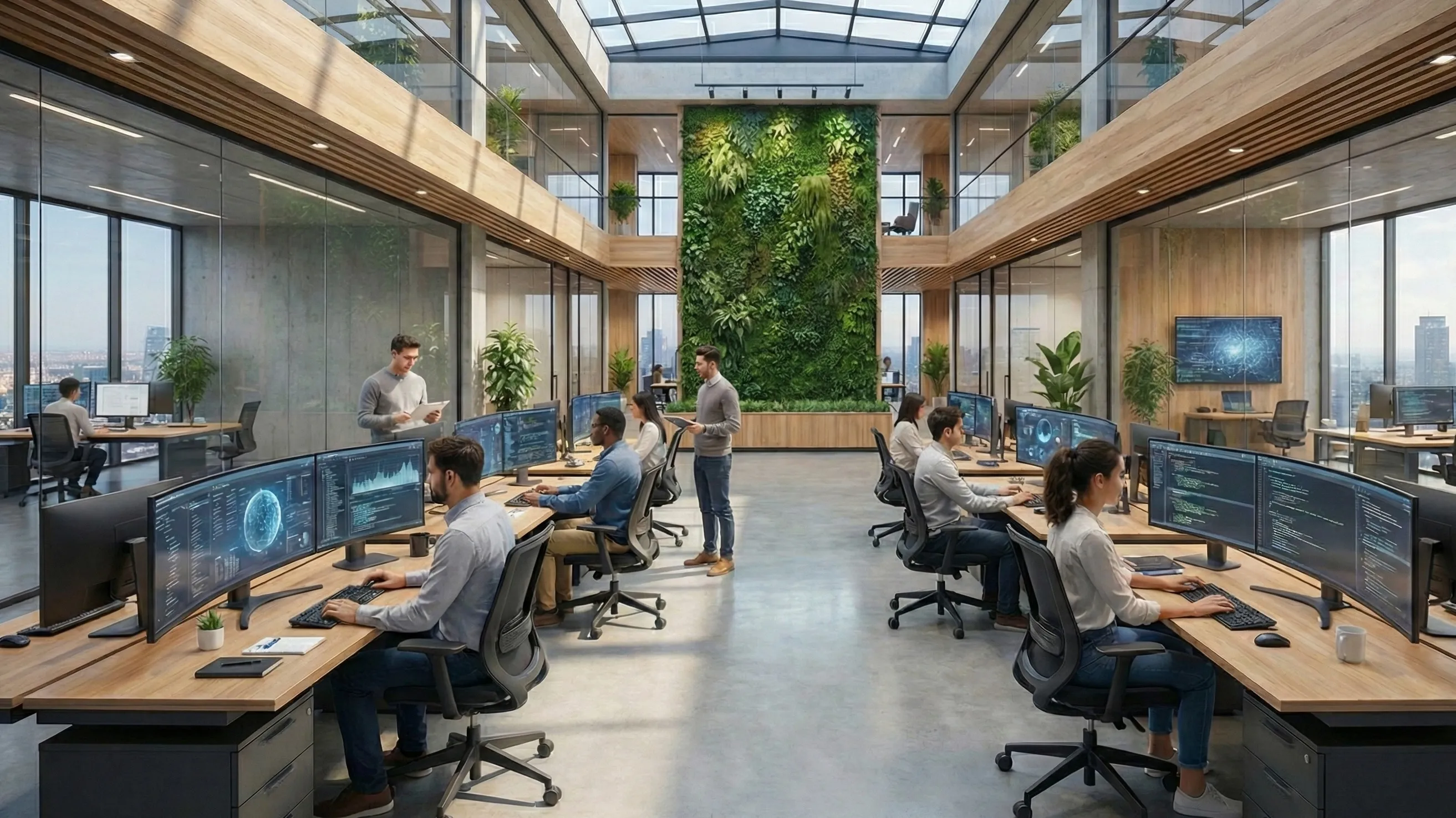 Modern collaborative office space